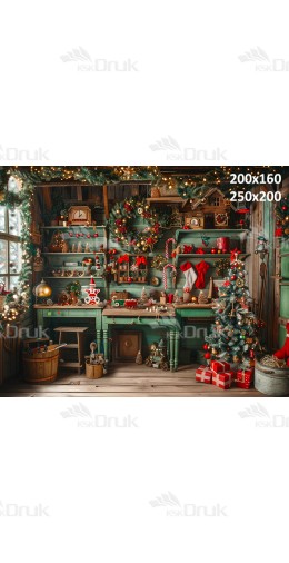 Tło fotograficzne Boże Narodzenie B_464