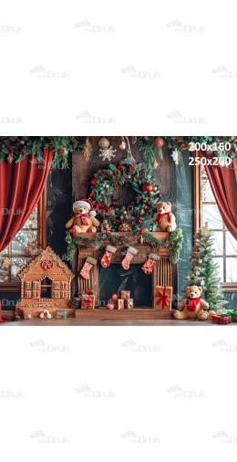 Tło fotograficzne Boże Narodzenie B_476