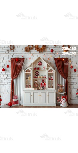 Tło fotograficzne Boże Narodzenie B_503