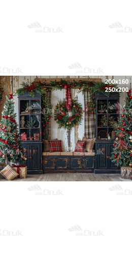 Tło fotograficzne Boże Narodzenie B_657