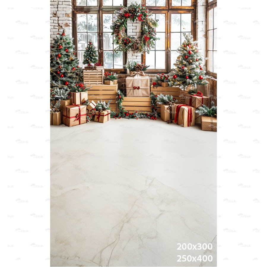 Tło fotograficzne Boże Narodzenie B_668