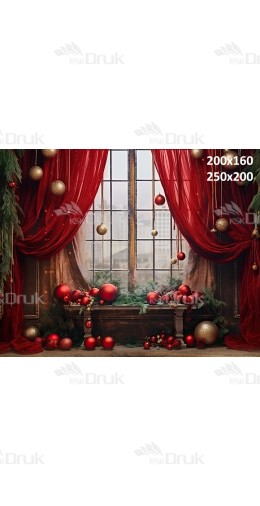 Tło fotograficzne Boże Narodzenie B_699