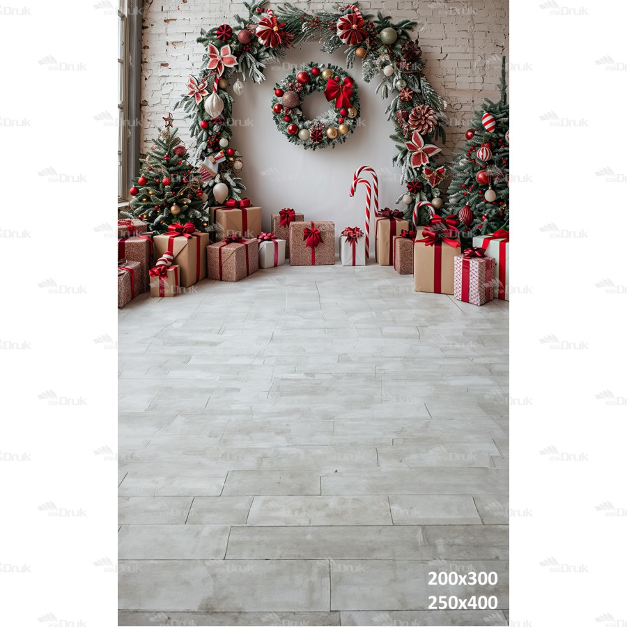 Tło fotograficzne Boże Narodzenie B_704
