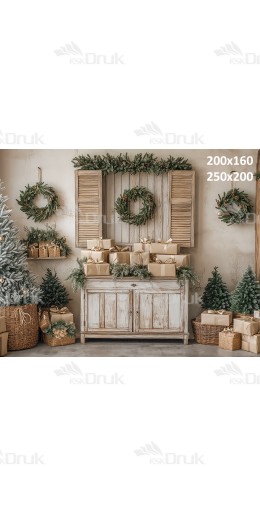 Tło fotograficzne Boże Narodzenie B_722