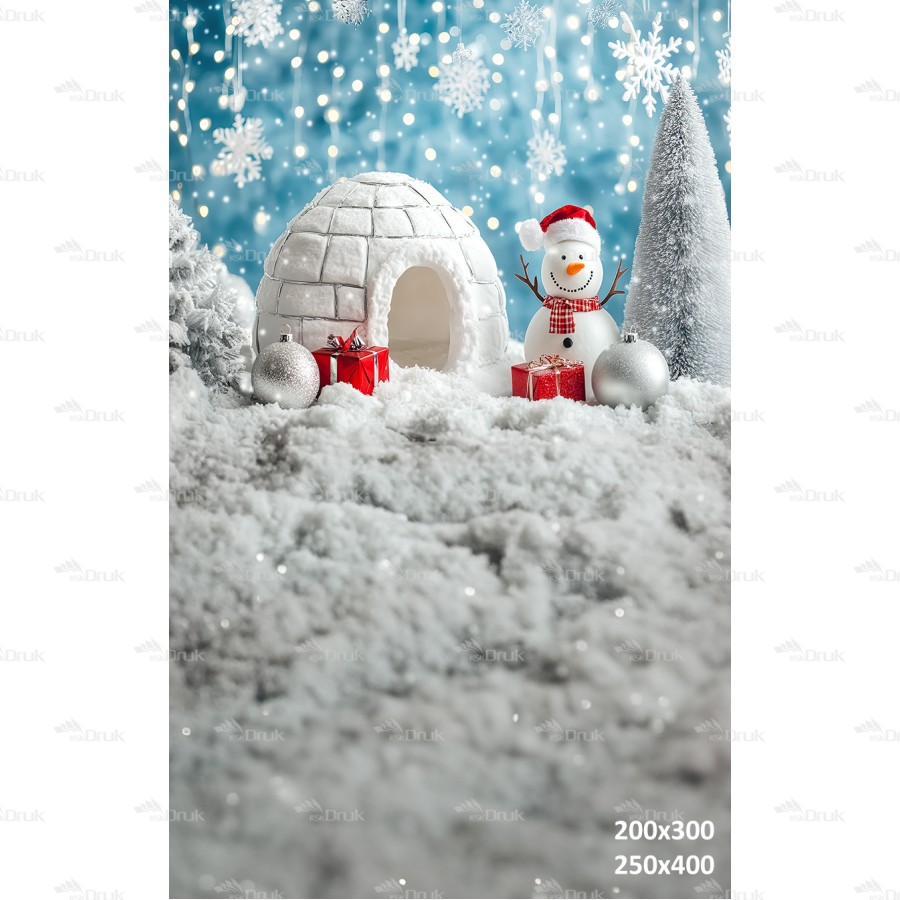 Tło fotograficzne Boże Narodzenie B_741