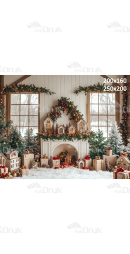 Tło fotograficzne Boże Narodzenie B_758