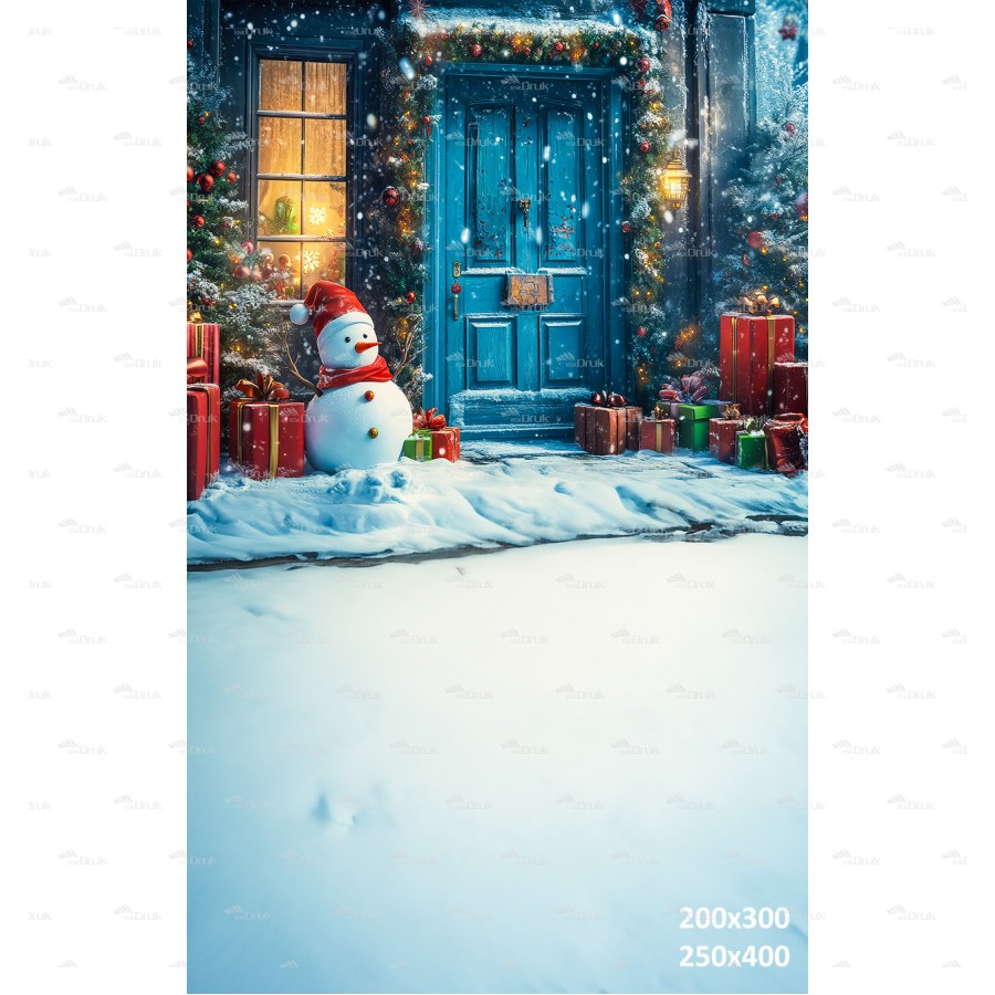 Tło fotograficzne Boże Narodzenie B_763