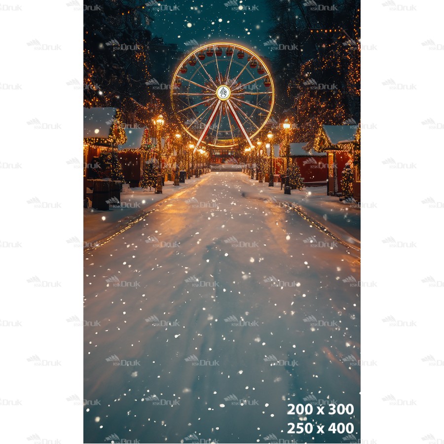 Tło fotograficzne Boże Narodzenie B_771
