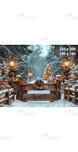 Tło fotograficzne Boże Narodzenie B_774