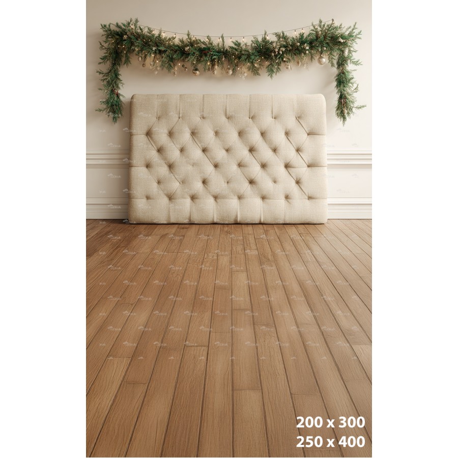 Tło fotograficzne – Minimalistyczna elegancja z bożonarodzeniowym akcentem B_1139