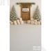 Tło fotograficzne – Świąteczne wejście z prezentami i napisem Merry Christmas B_825