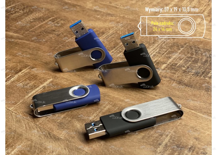 Pamięć przenośna 03 32GB USB, 3.0 niebieski
