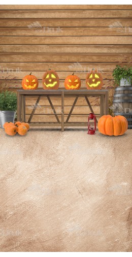 Tło fotograficzne 1127 jesień, Halloween, dynia
