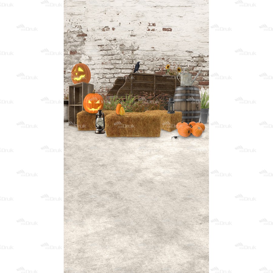 Tło fotograficzne 1132 jesień, Halloween, dynia