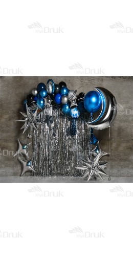 Tło fotograficzne 1556 urodziny, balony, karnawał