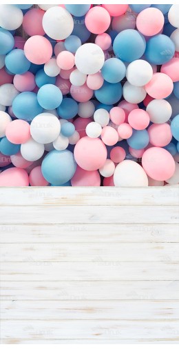  Tło fotograficzne 738 urodziny, okolicznościowe, balony