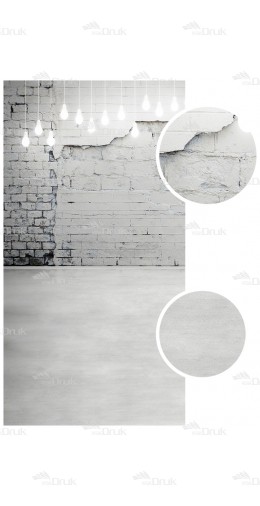  Tło fotograficzne 743 cegła, lampy