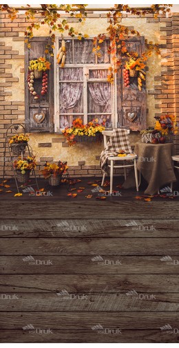 Tło fotograficzne 763 jesień, halloween, deski