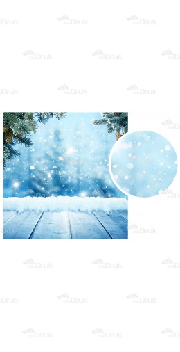Tło fotograficzne S36 choinka, Boże Narodzenie, deski