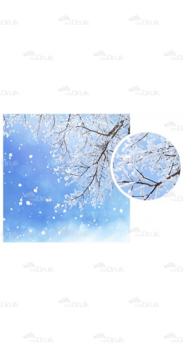 Tło fotograficzne S37 płatek śniegu, Boże Narodzenie, zima