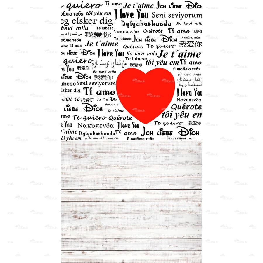 Tło fotograficzne W75 walentynki, serca Tło fotograficzne W75 walentynki, serca